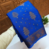 Banarasi Sami Warm Silk Saree With Blouse.