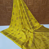 Banarasi Sami Warm Silk Saree With Blouse.