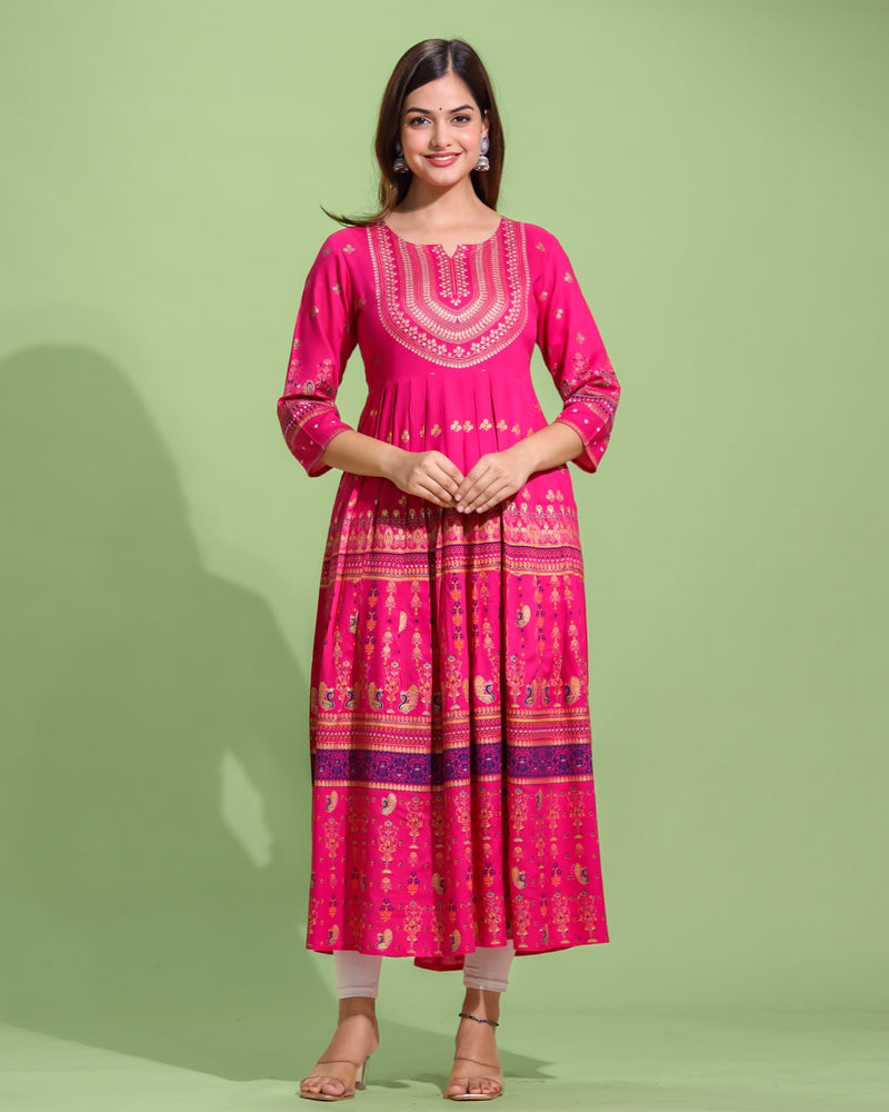 Pure Rayon  Kurtis .